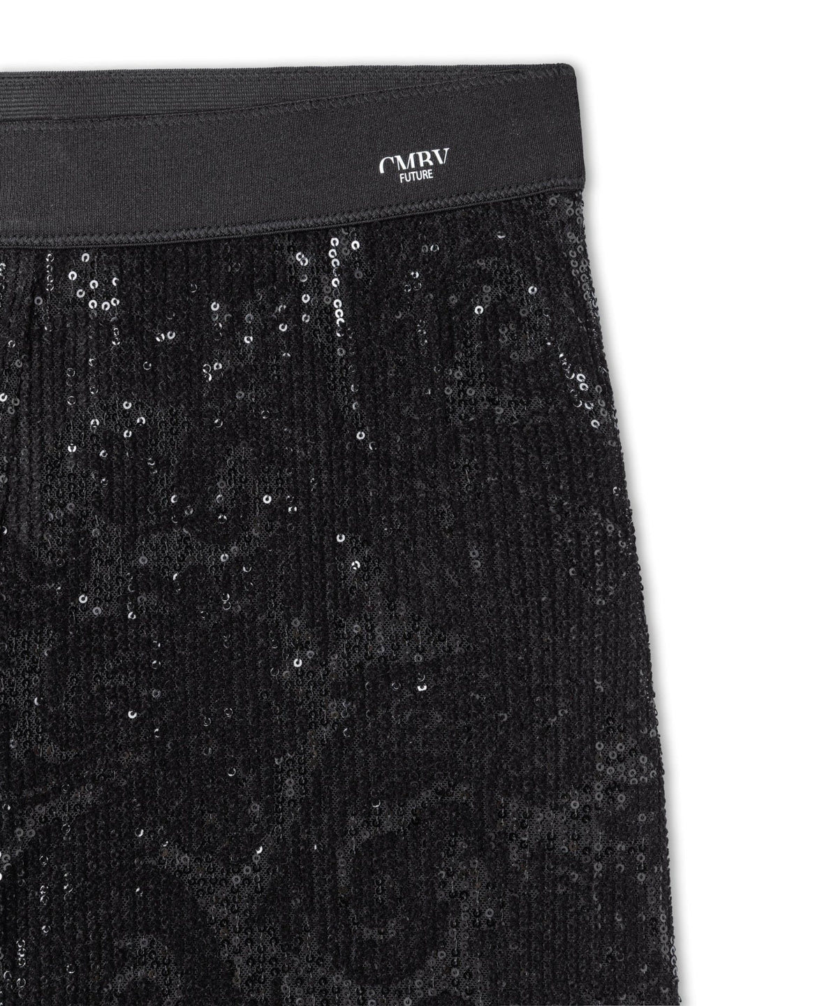 Cambio Allison Paljettihousut Black on Black