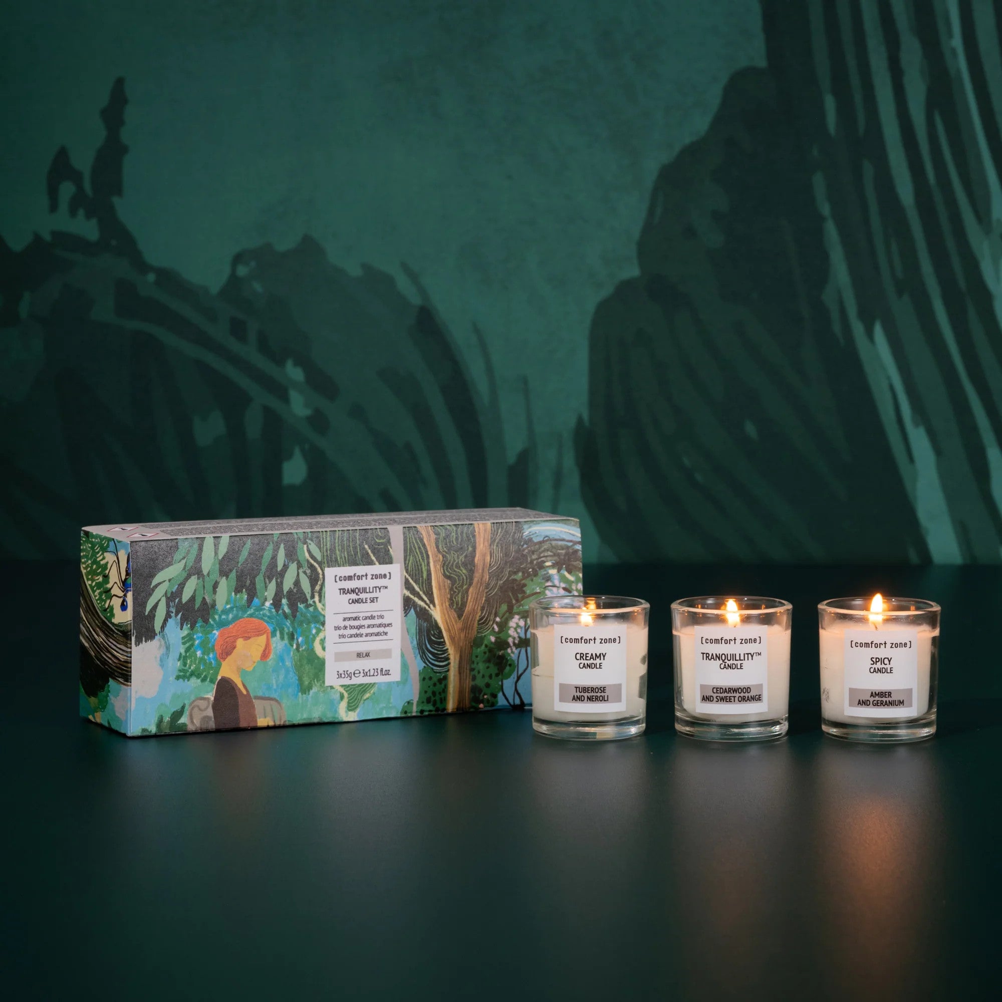 Comfort Zone, Tranquillity Candle Set