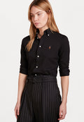 Polo Ralph Lauren HEIDI LONG SLEEVE - Overhemdblouse - black