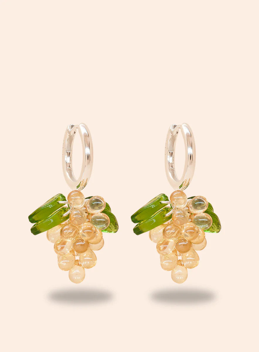 ANNELE Champange Jelly Korvakorut Silver