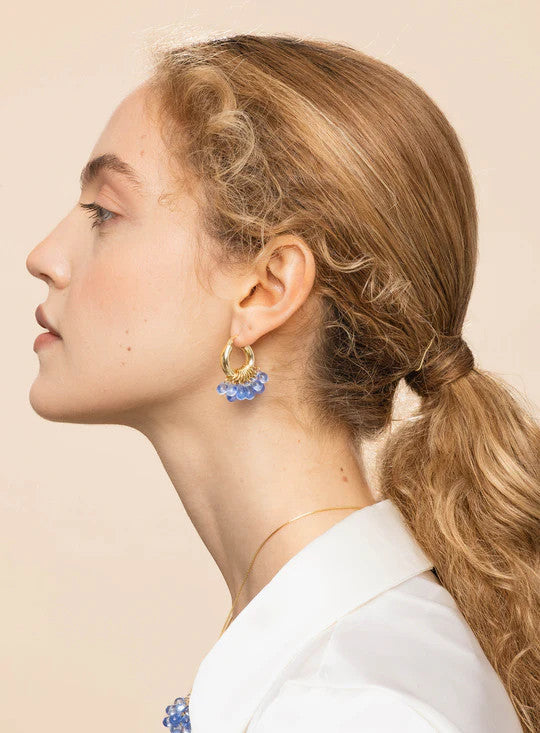 ANNELE Wavy Baby Korvakorut Gold