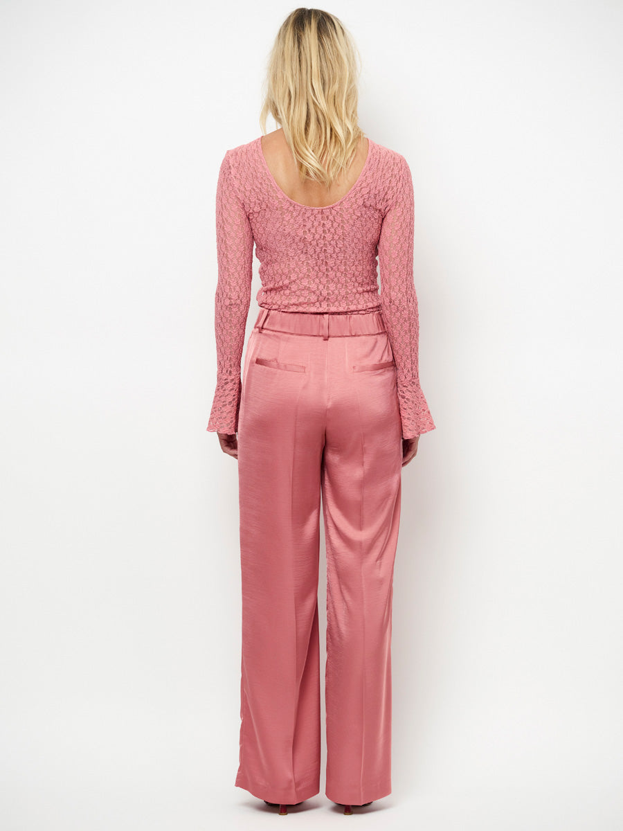 JULES satin smart pants