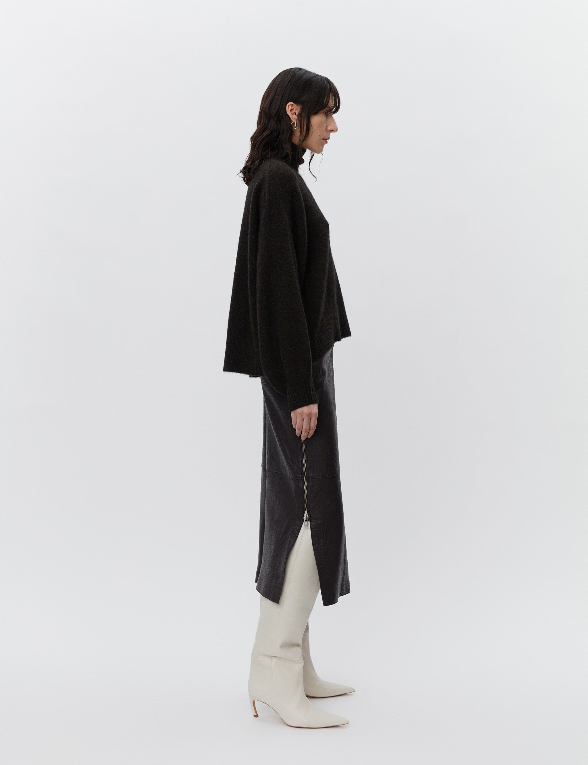 DAY Birger Et Mikkelsen, Kathe Leather Skirt
