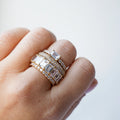 Izabel Display, Colorful Ring White Gold