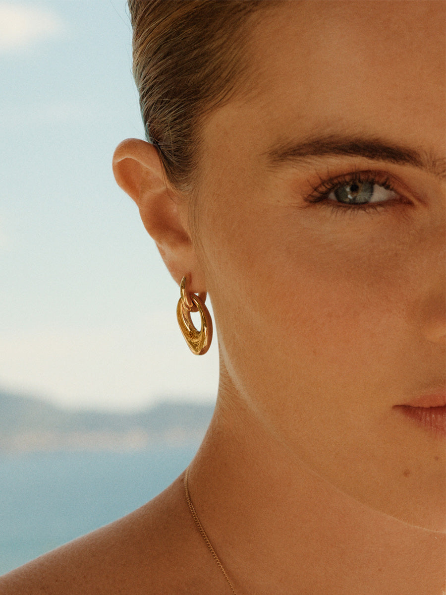 AZURA earrings gold