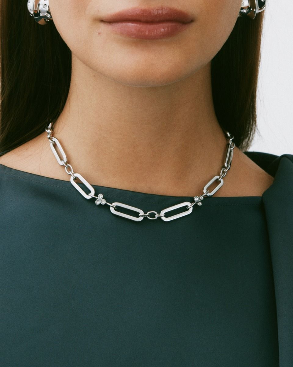 Barre Necklace Multi Steel
