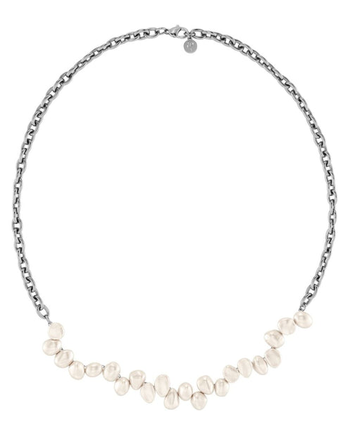 Breeze Necklace Multi Chain Silver