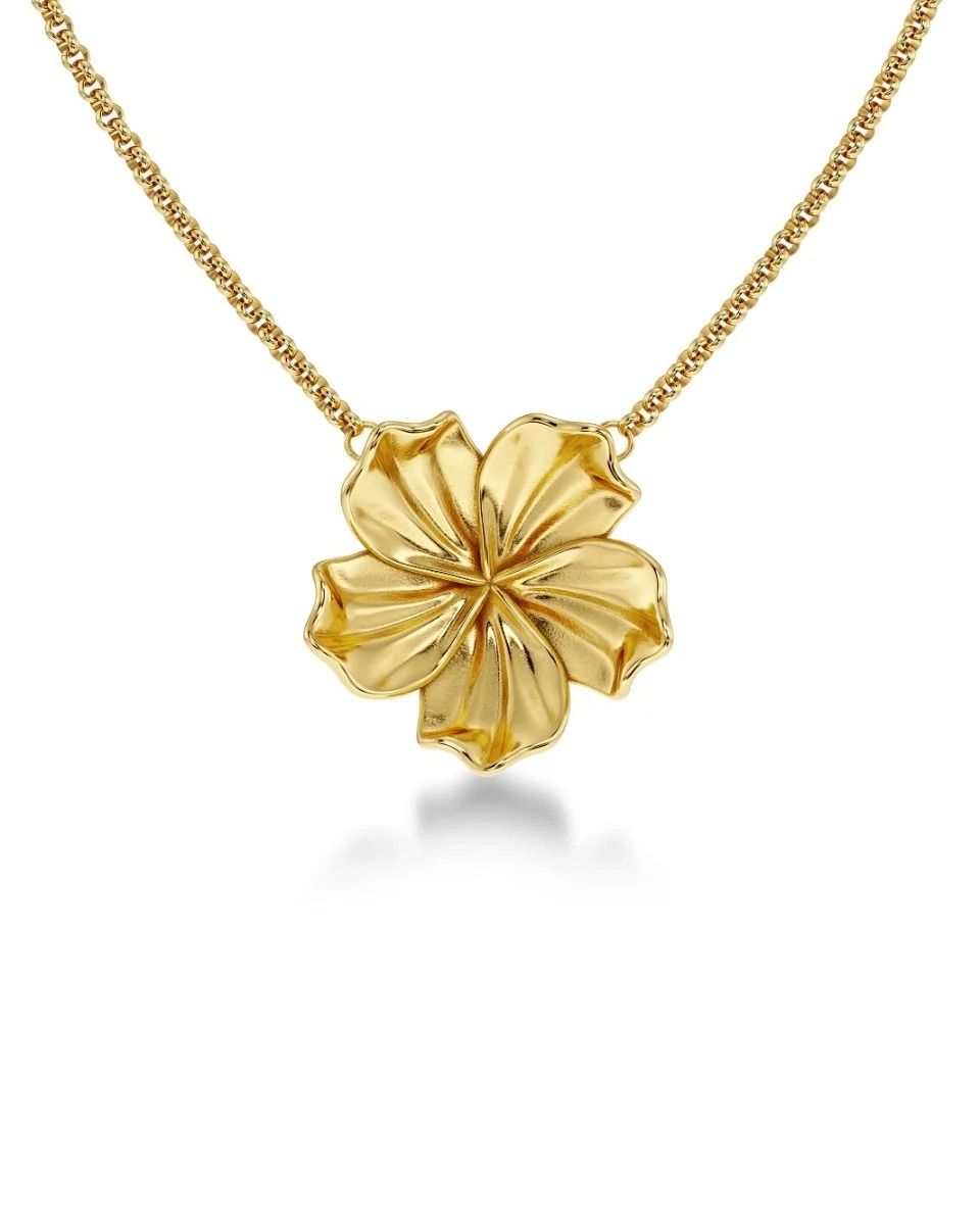 Jasmine Necklace L Gold