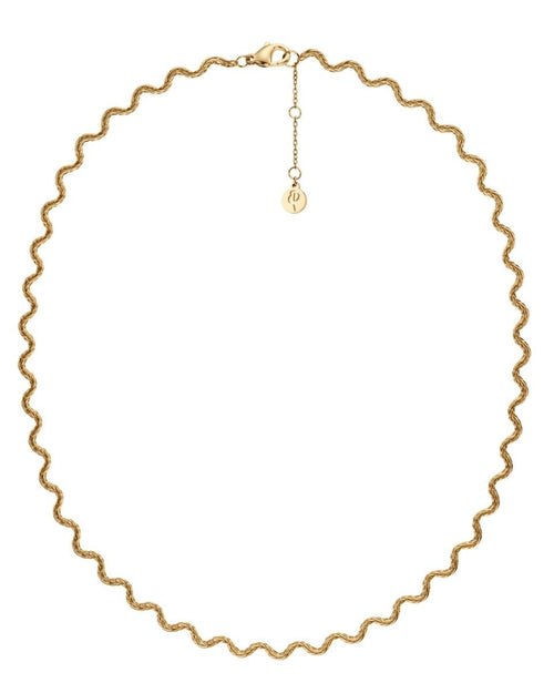 Mini Spiral Necklace Gold