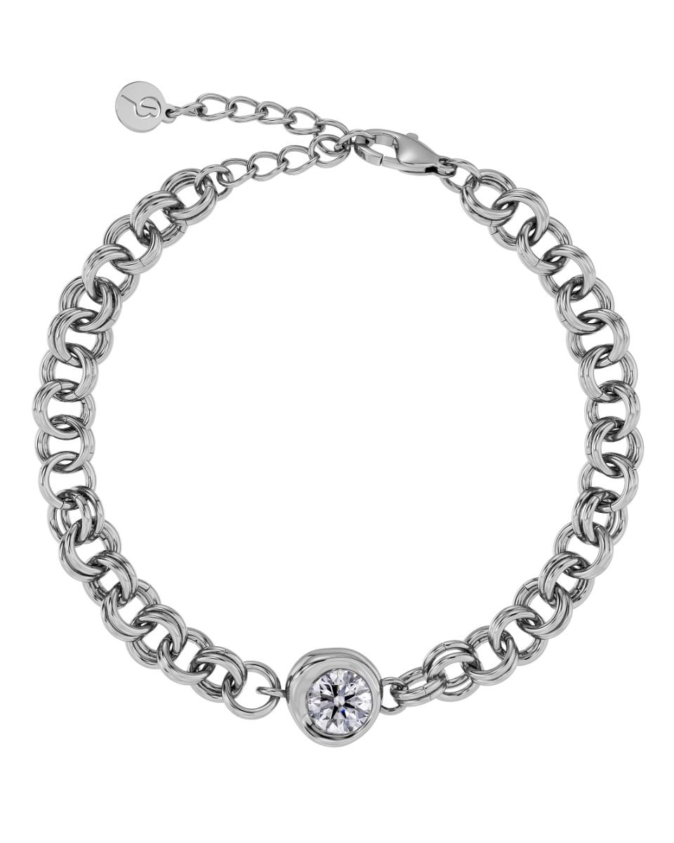 Ocean Gem Bracelet L Steel