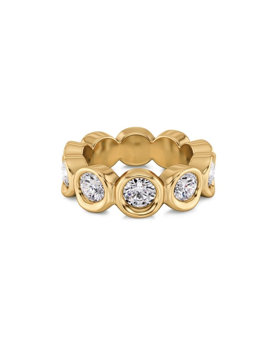 Ocean Gem Ring Gold