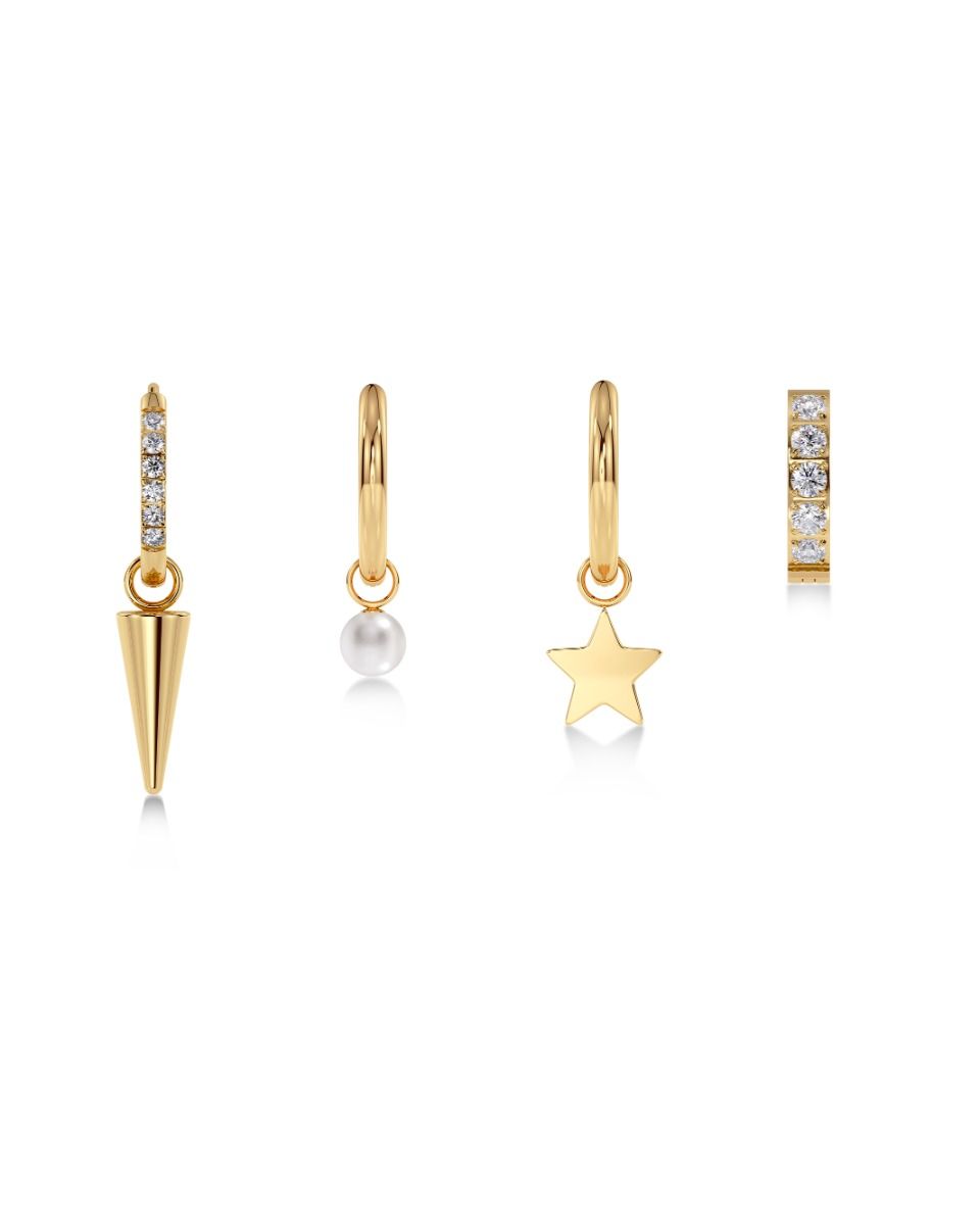 Peak One Hoops Sirius Gold