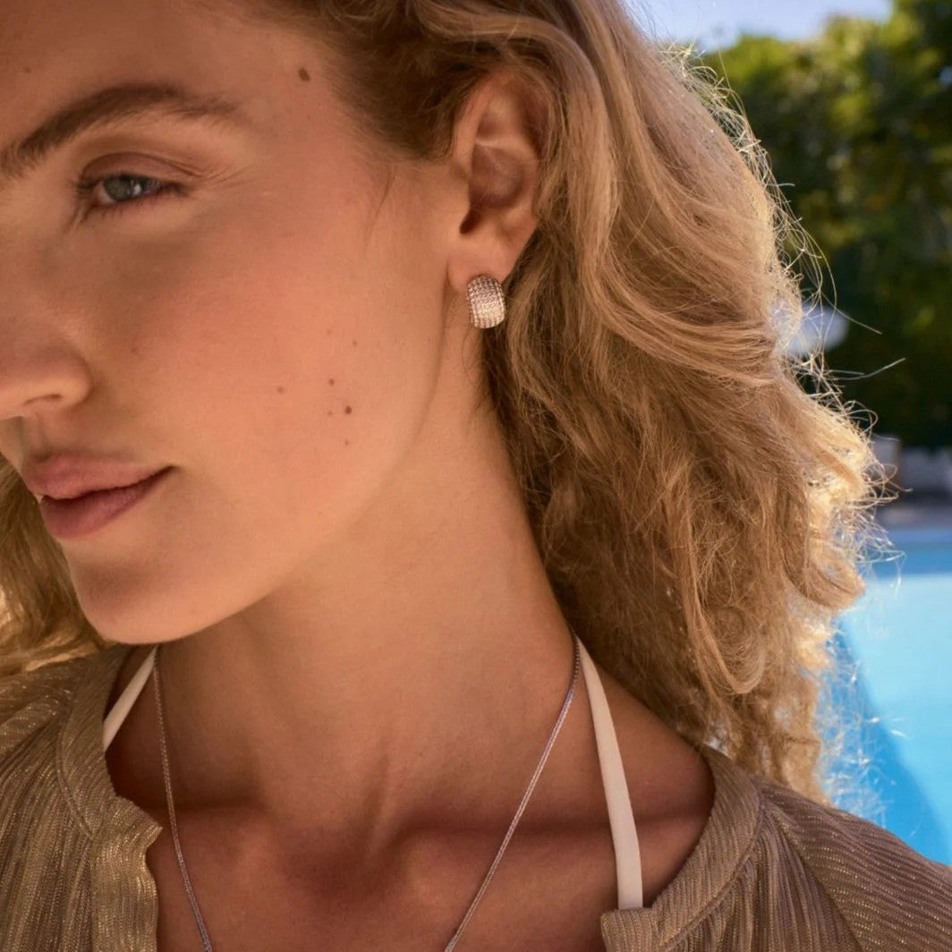Edblad, Amarillo Creoles Earrings