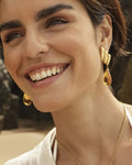 Edblad, Cali Earrings Amber Gold