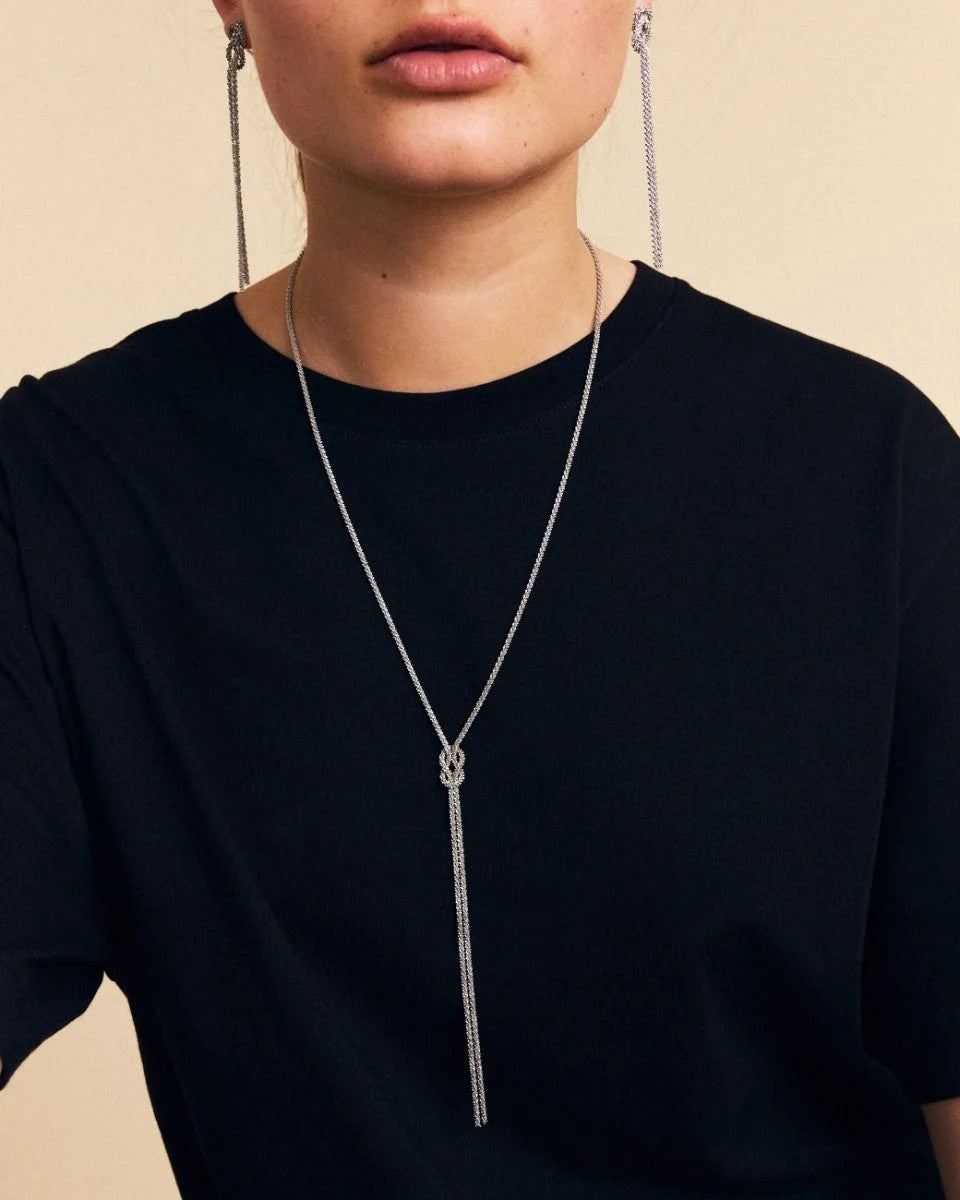 Edblad, Tinsel Festive Necklace Steel