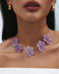 Wildflower Necklace Gold/Pink