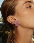 Wildflower Studs Gold/Pink