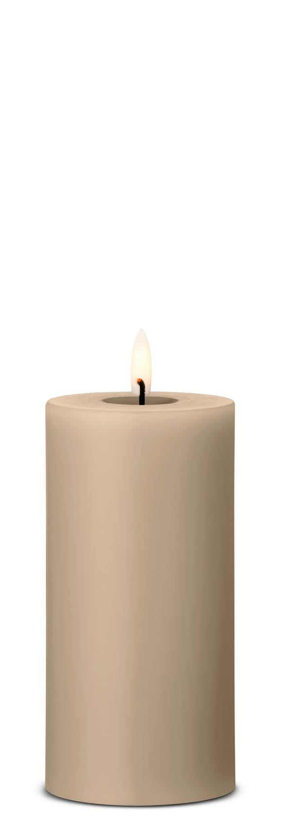 Ester & Erik LED Kynttilä Linen Grey