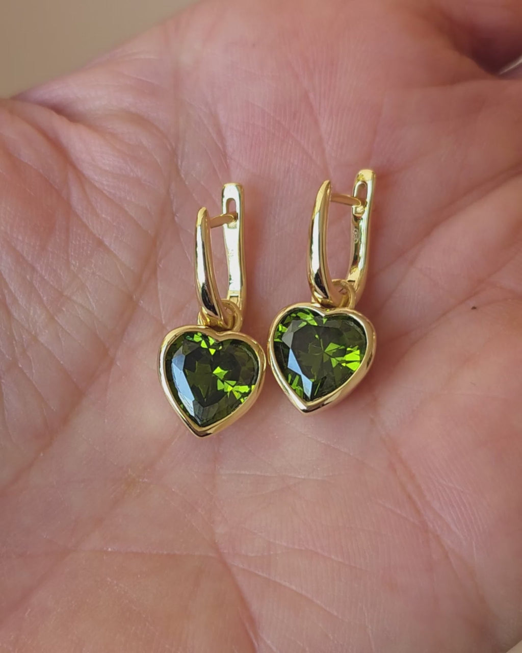 Sweethearts Green Korvakorut