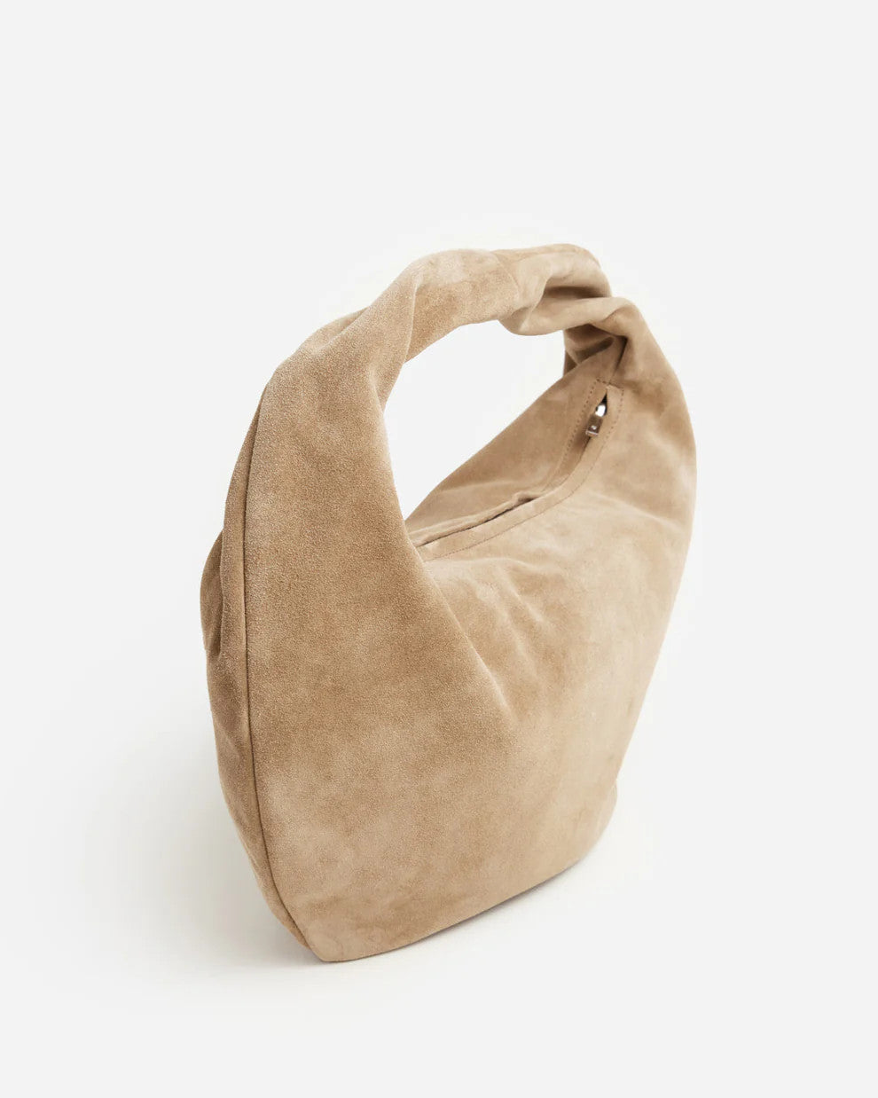 Flattered, Alva Shoulder Bag Suede Sand