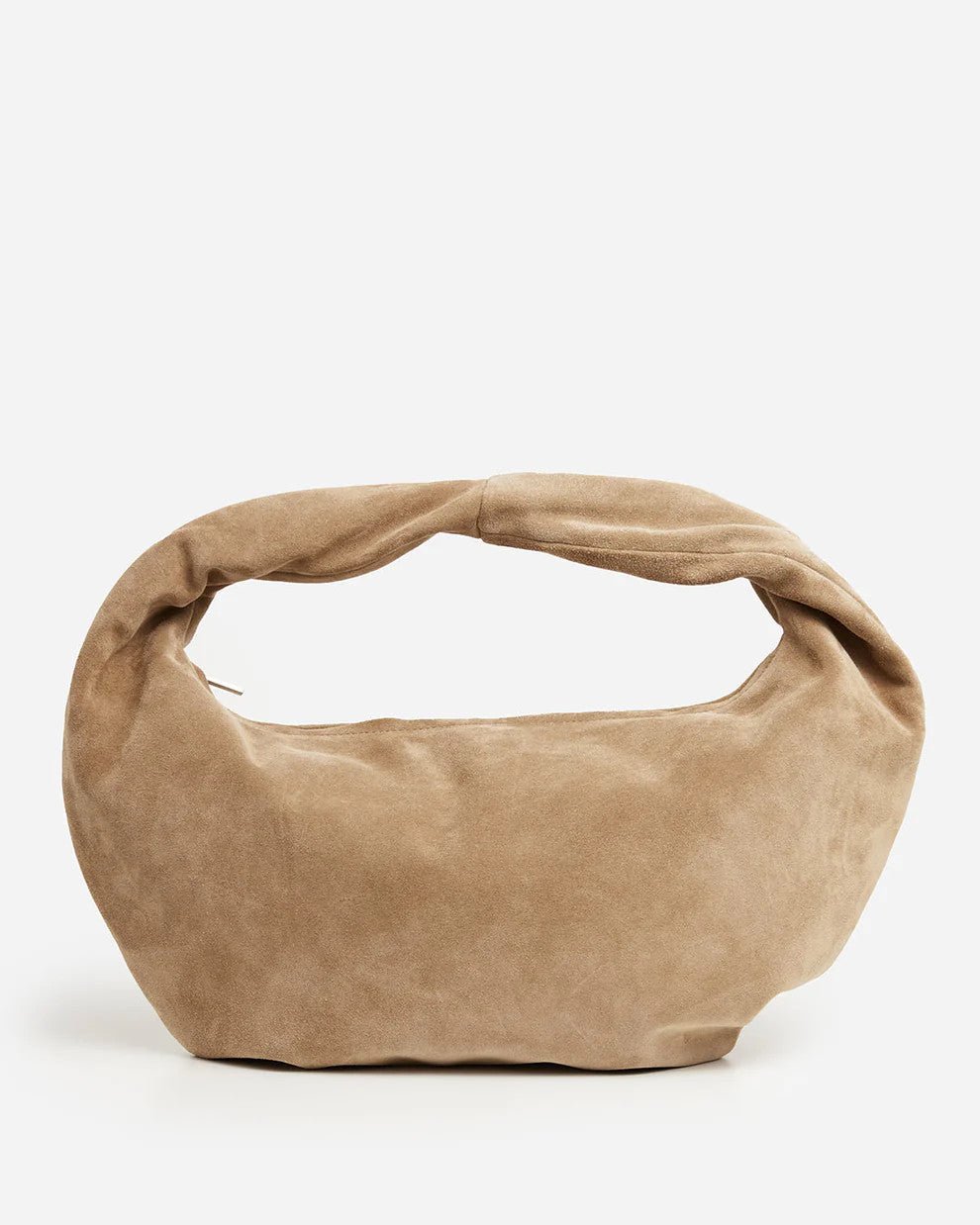 Flattered, Alva Shoulder Bag Suede Sand