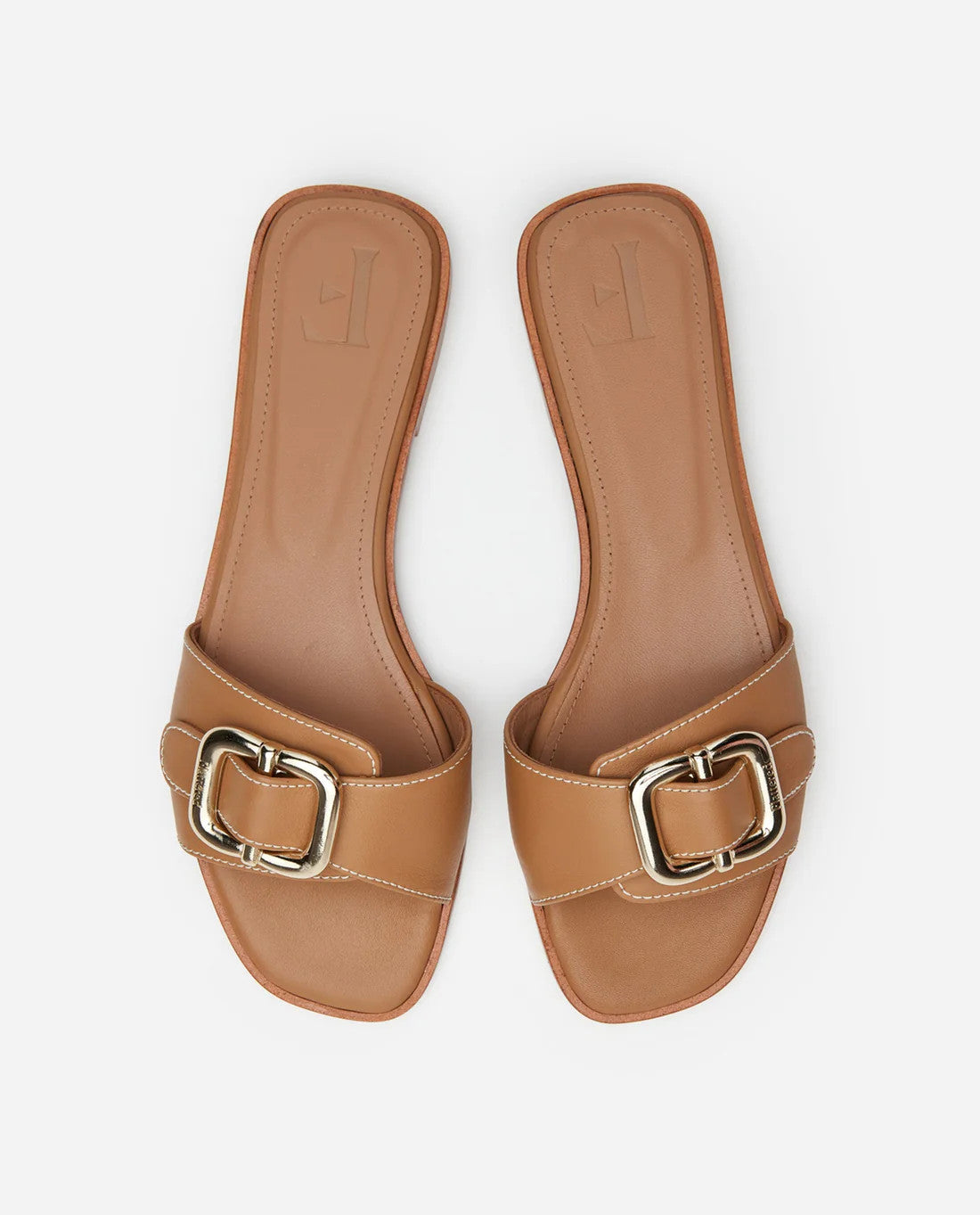 Flattered, Mimi Sandal Cognac