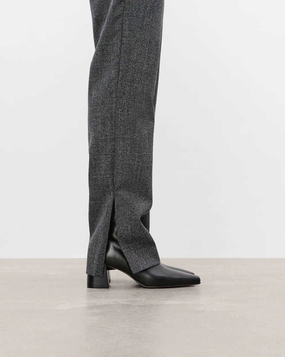 Flattered, Gill Leather Black Boots