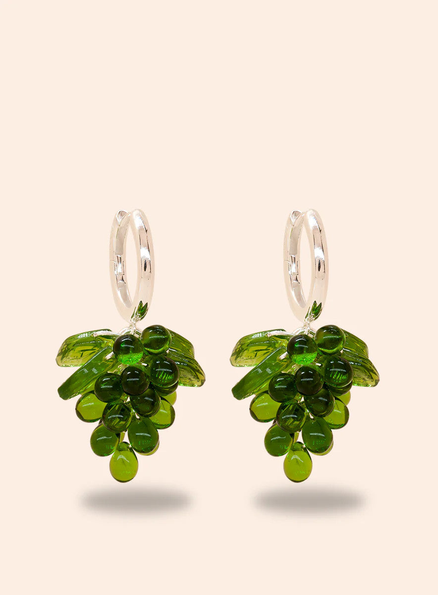 ANNELE Grape Jelly Korvakorut Silver