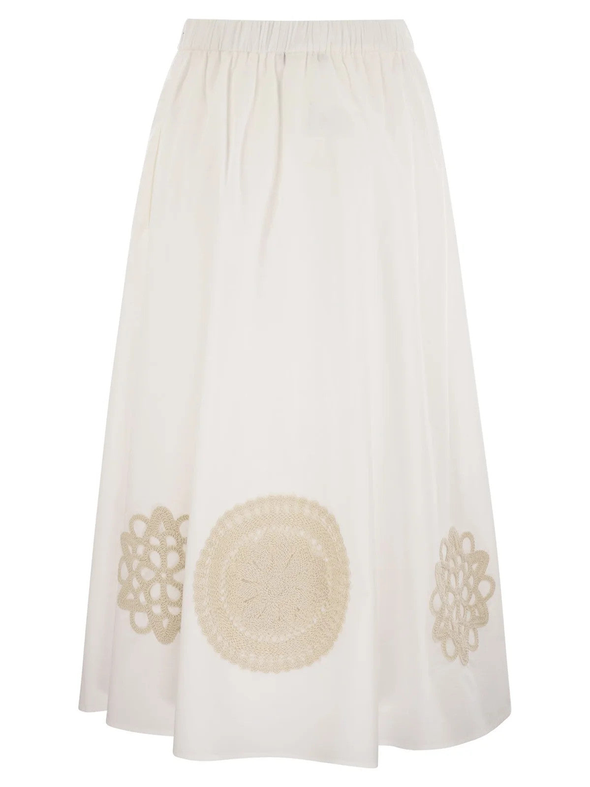 Weekend Max Mara, Orme Embroidered Pleated Skirt
