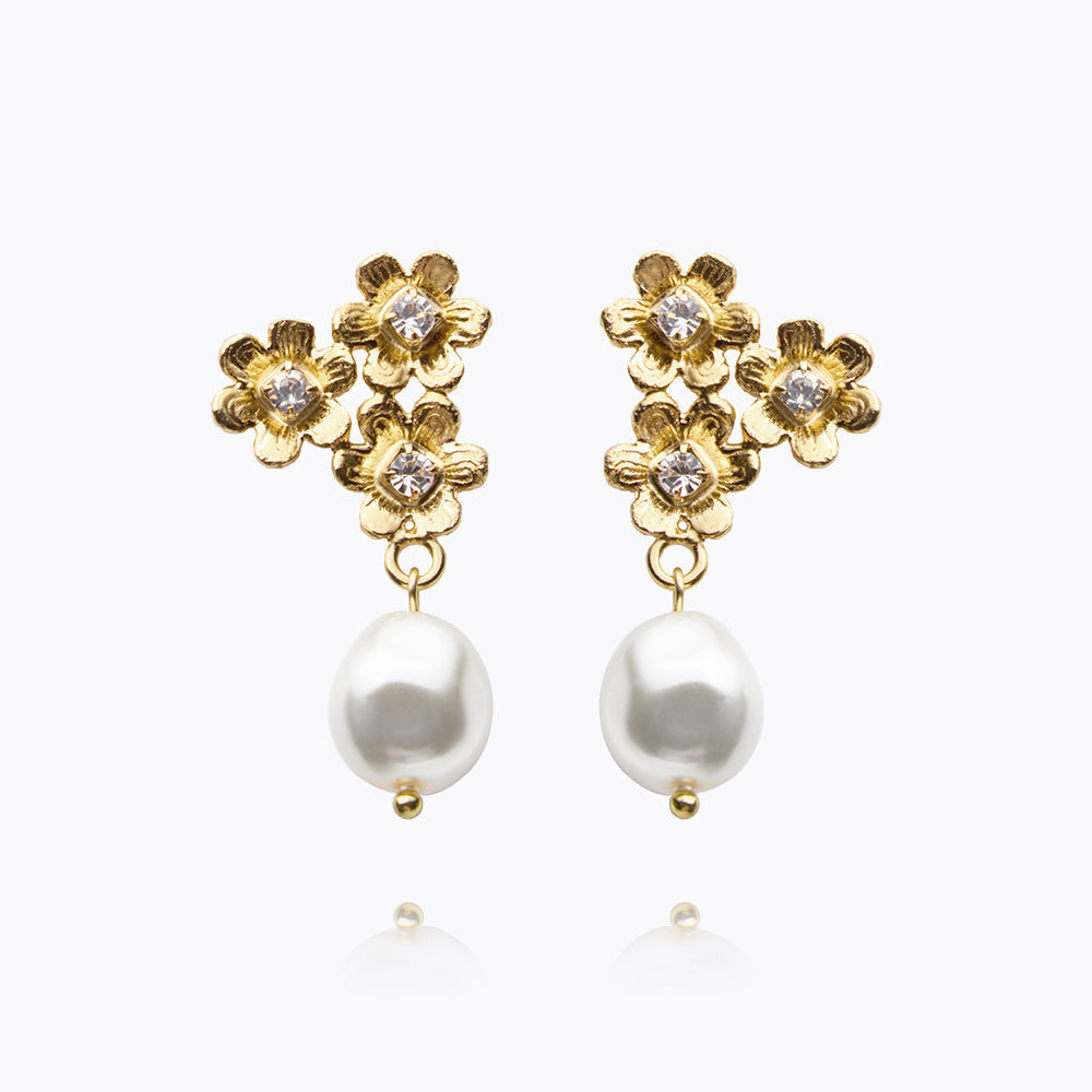 Caroline Svedbom, Juni Pearl Crystal Erarings
