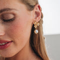 Caroline Svedbom, Juni Pearl Crystal Erarings