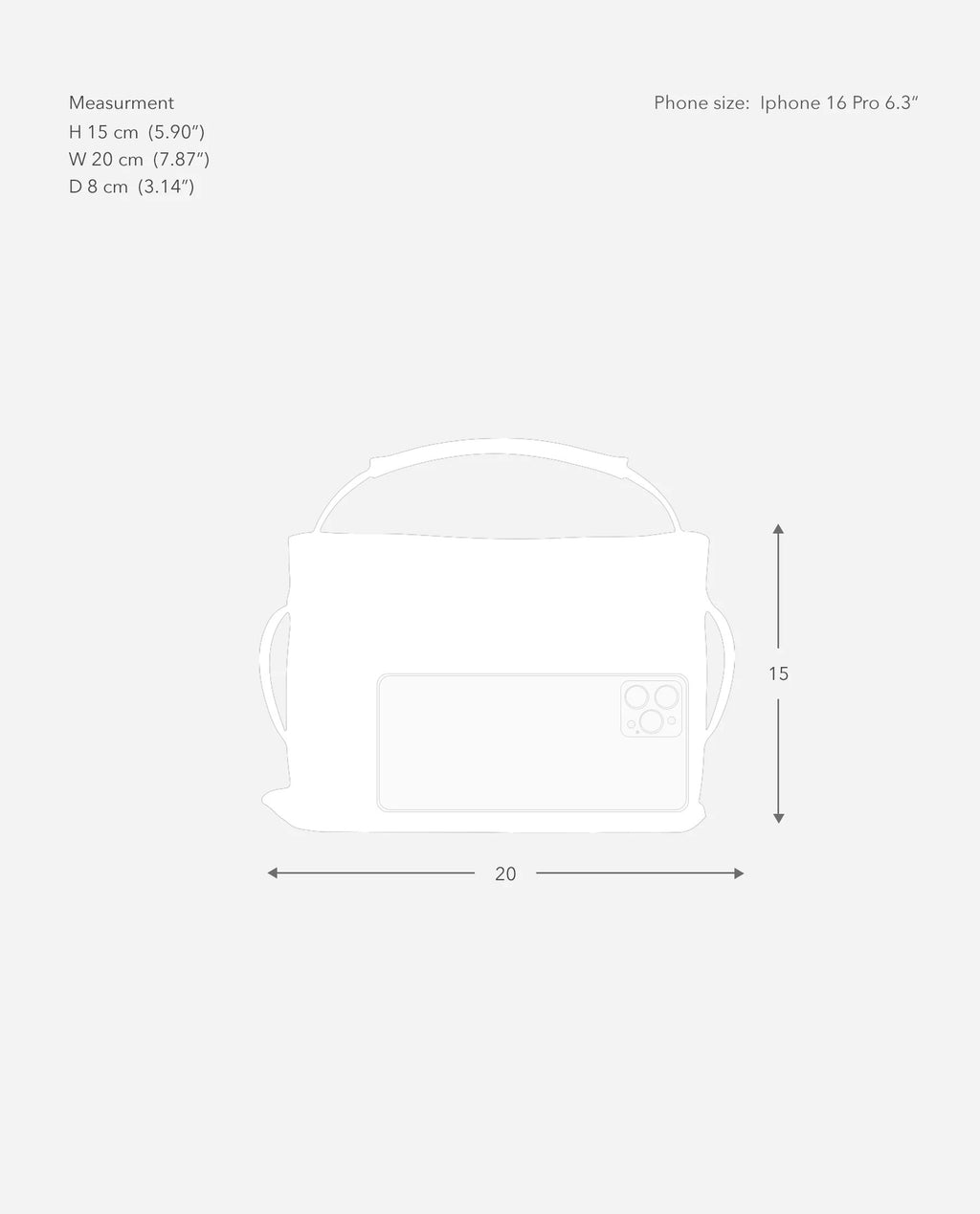 Flattered, Hedda Mini Handbag