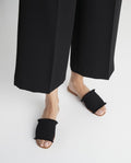 Flattered, Melissa Canvas Sandal