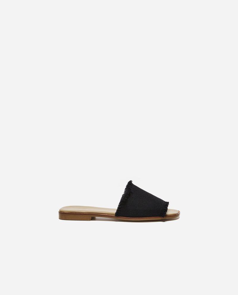 Flattered, Melissa Canvas Sandal