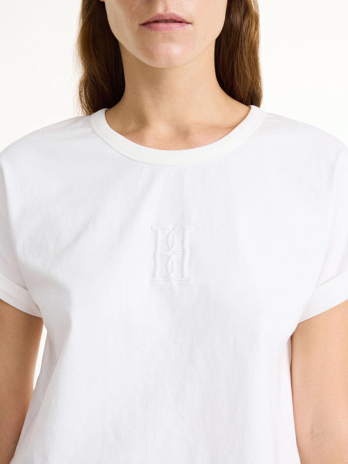 By Malene Birger, Hedalia organic cotton T-shirt Soft White