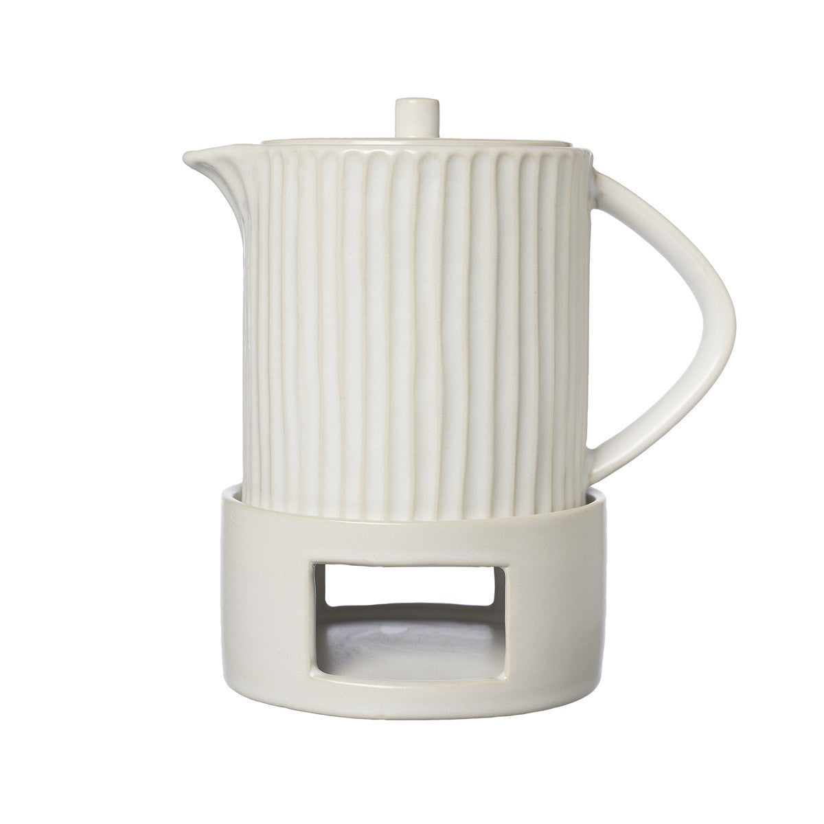 ERNST, Jug and heater for hot drinks