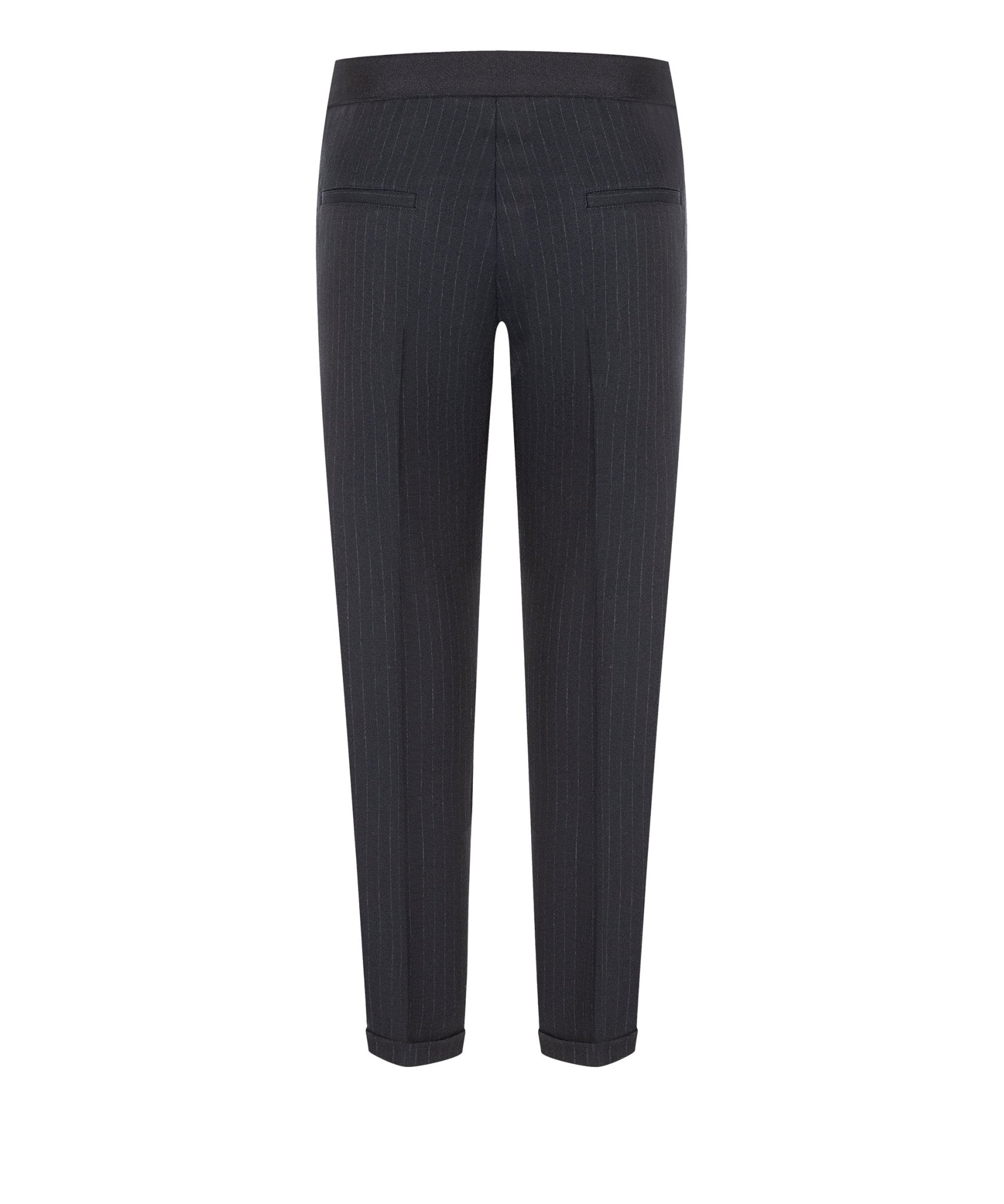 Kim Housut Pin Stripe Deep Midnight