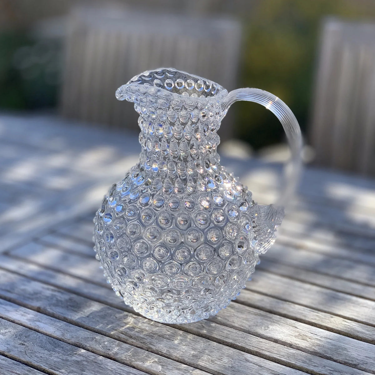 Anna von Lipa Paris Hobnail Jug 2L Crystal