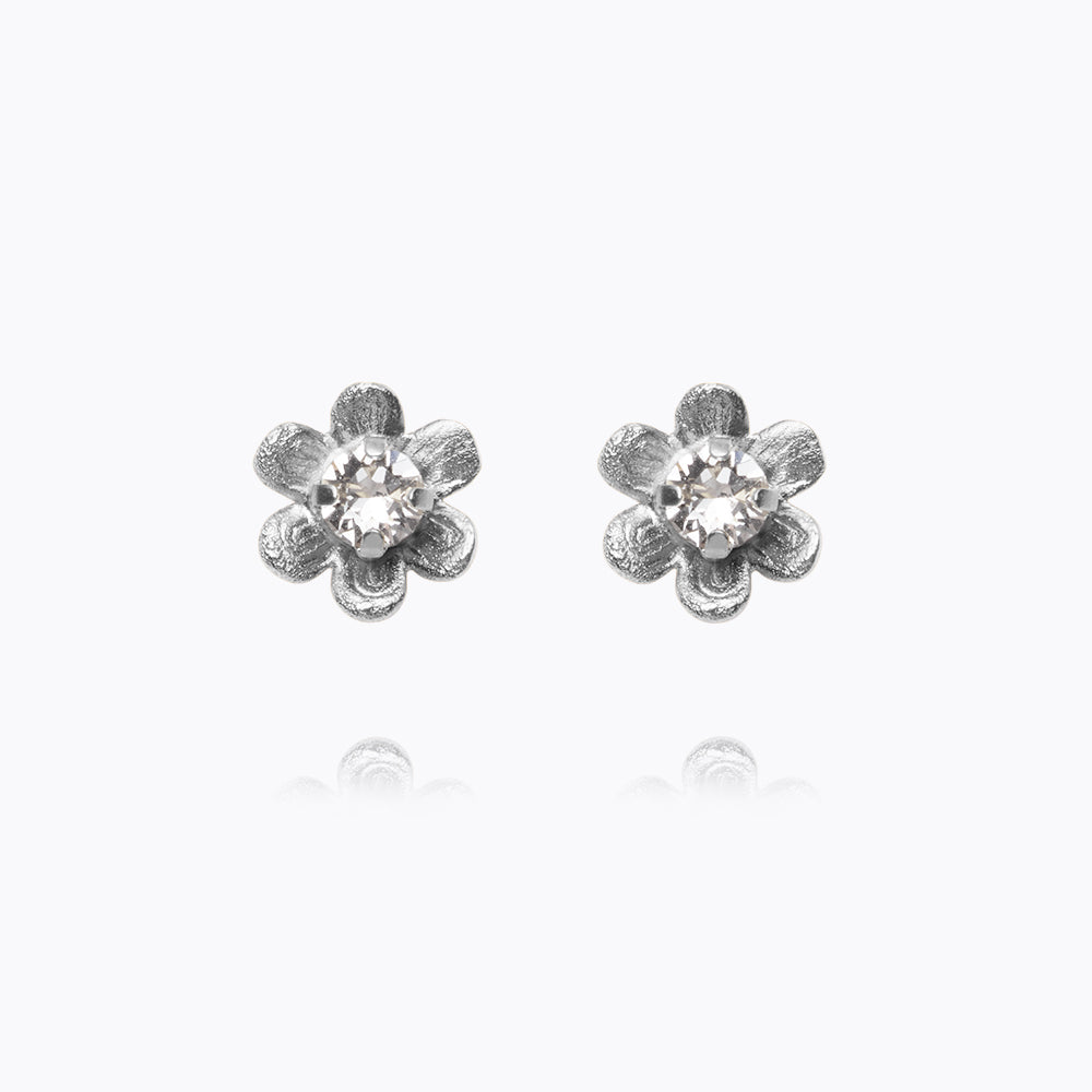 Juni Stud Earrings / Crystal