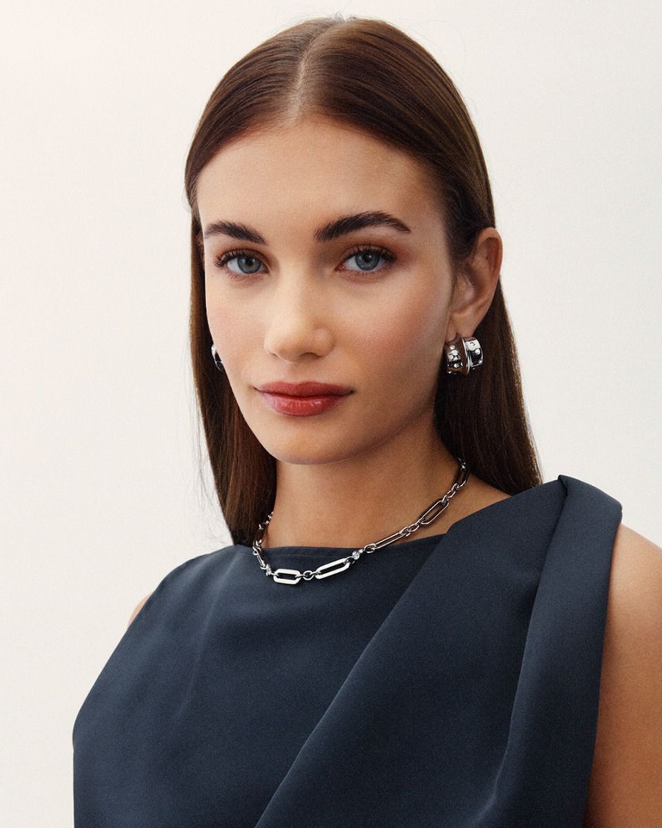 Barre Necklace Multi Steel