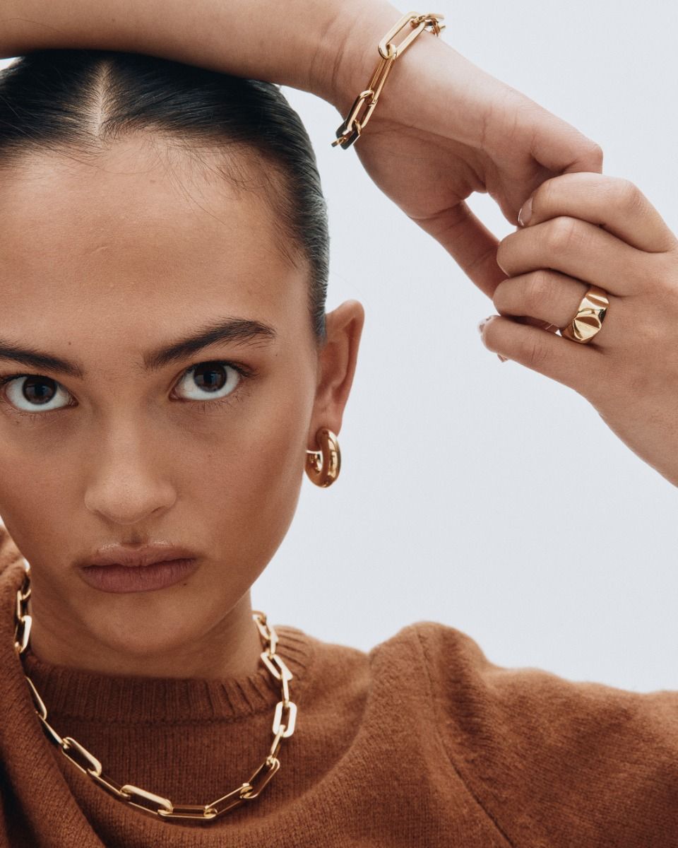 Ivy Maxi Bracelet Gold