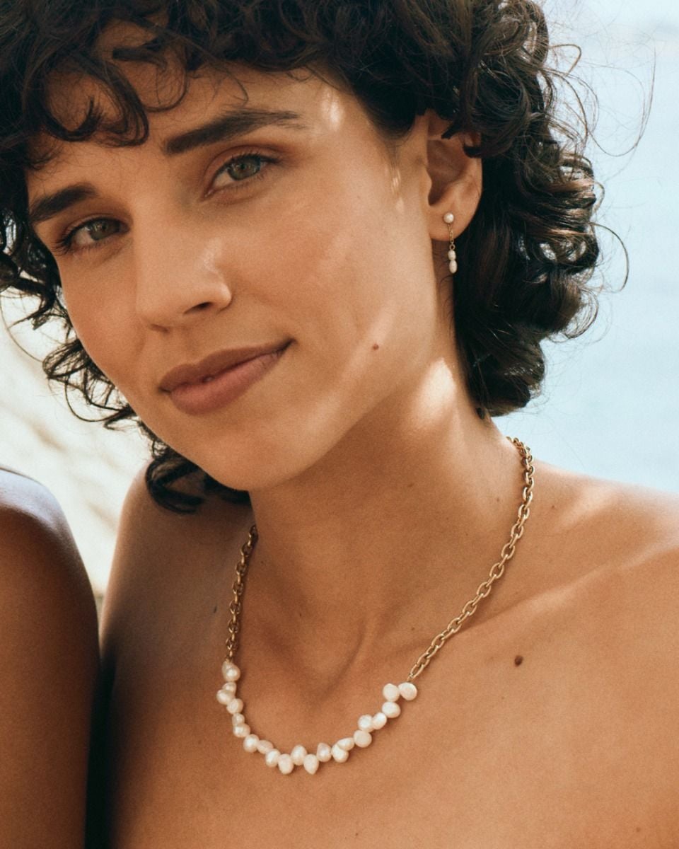 Breeze Necklace Multi Chain Gold