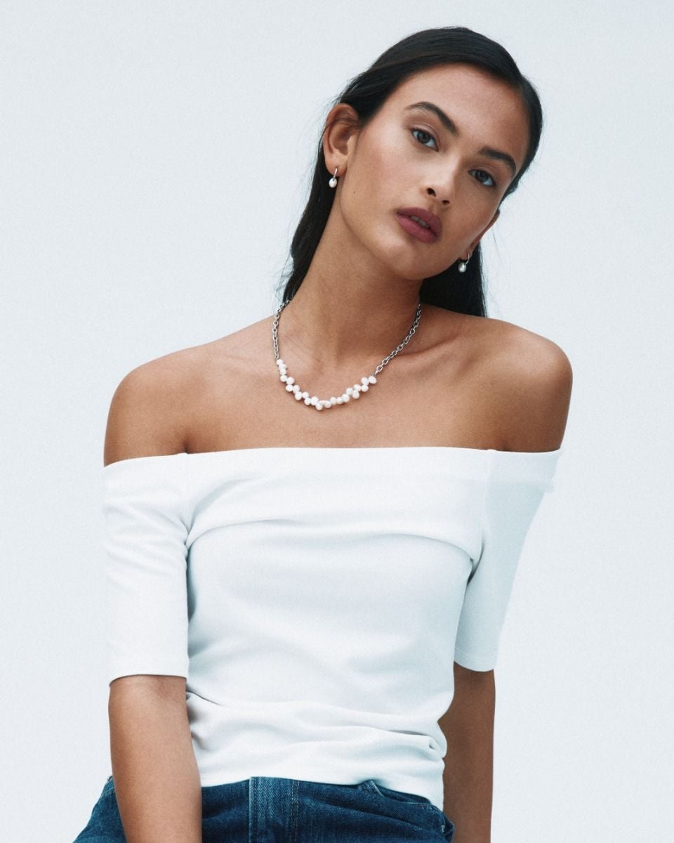 Breeze Necklace Multi Chain Silver