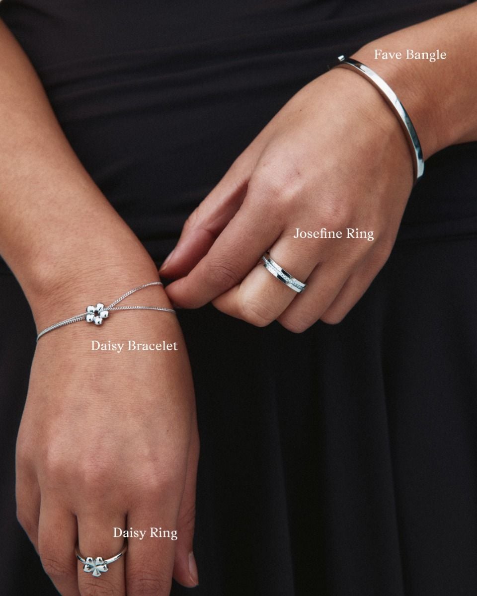 Daisy Bracelet Silver
