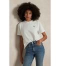 Polo Ralph Lauren White cotton jersey knit t-shirt