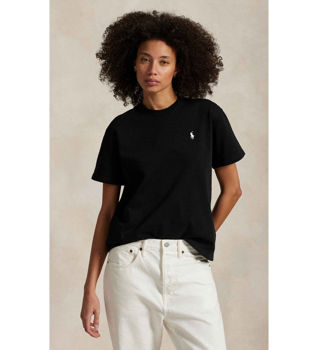 Polo Ralph Lauren Black cotton jersey knit t-shirt
