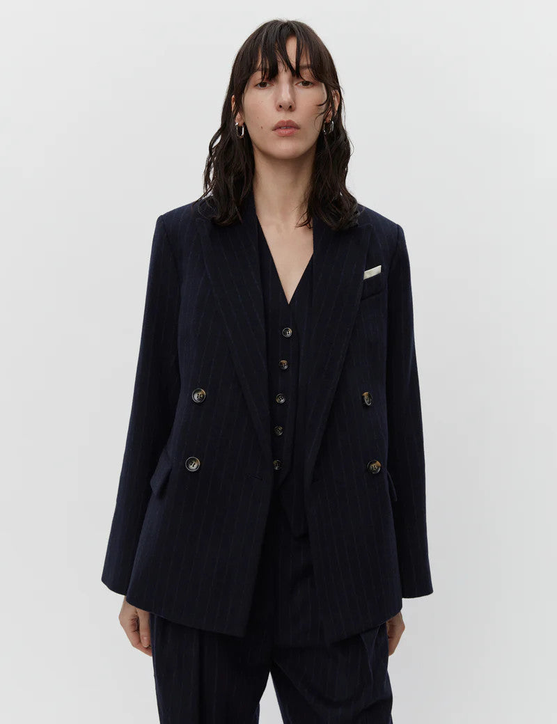 DAY Birger et Mikkelsen, Preston Wool Pinstripe Blazer