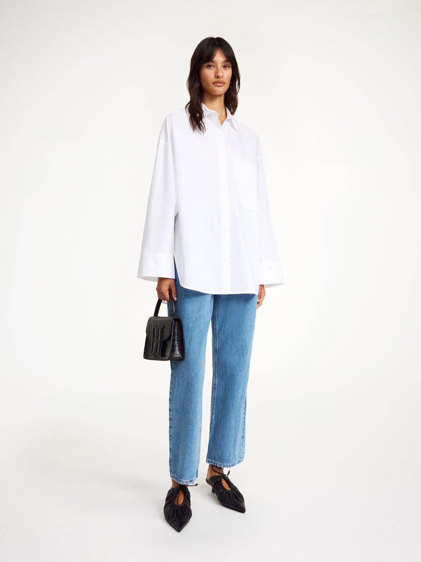 By Malene Birger, Derris Organic cotton shirt, Pure White