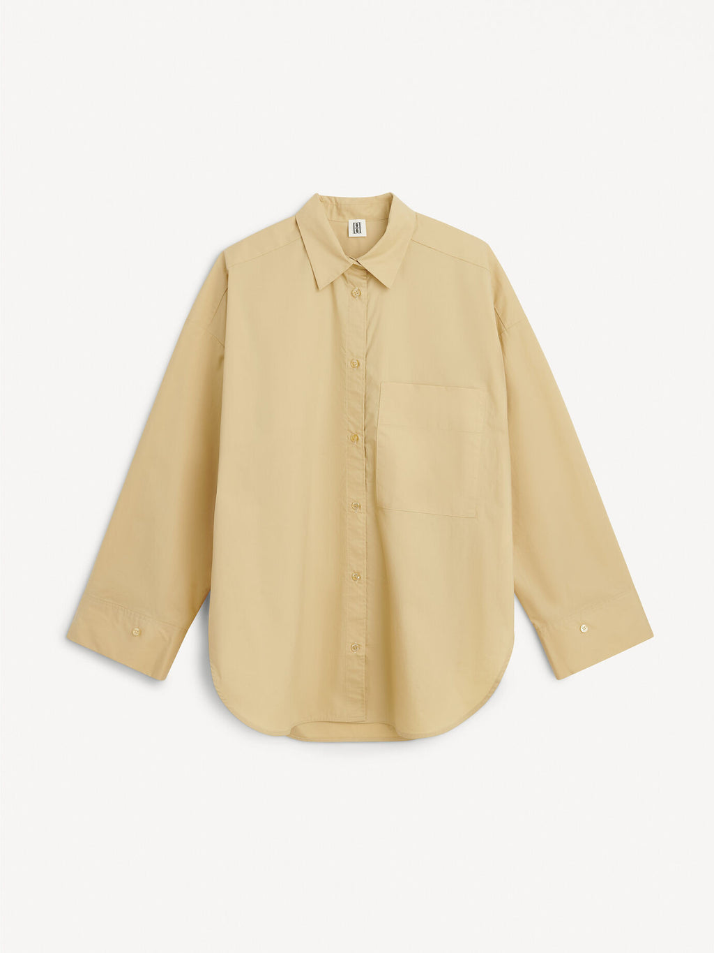 By Malene Birger, Derris Organic cotton shirt, Dark Sand