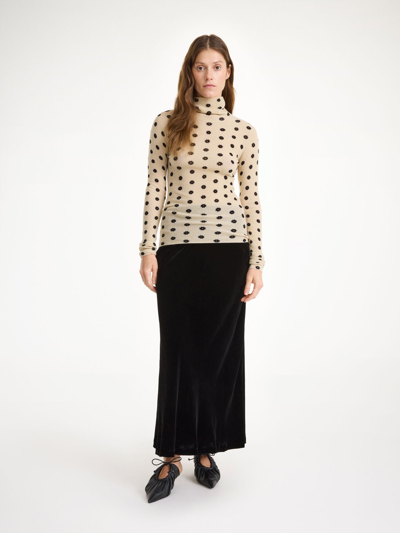 By Malene Birger, Boshan Midi Skirt Black